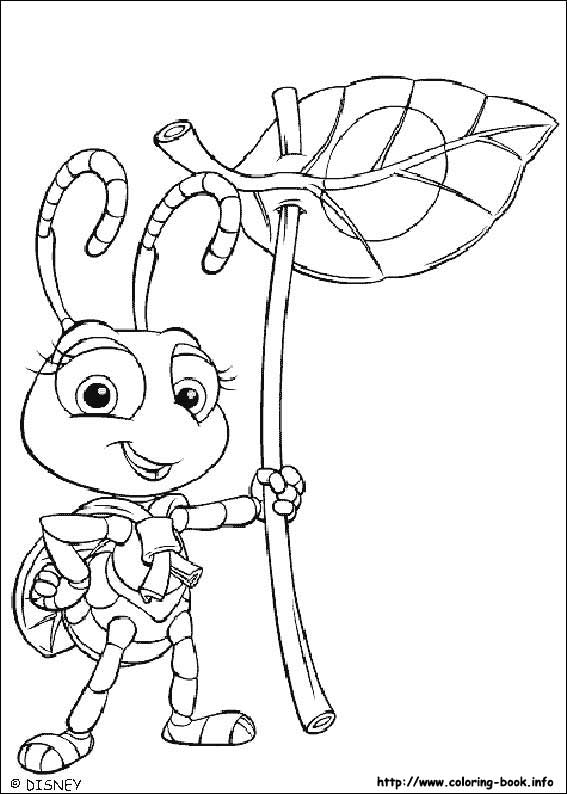 A Bug's life coloring picture